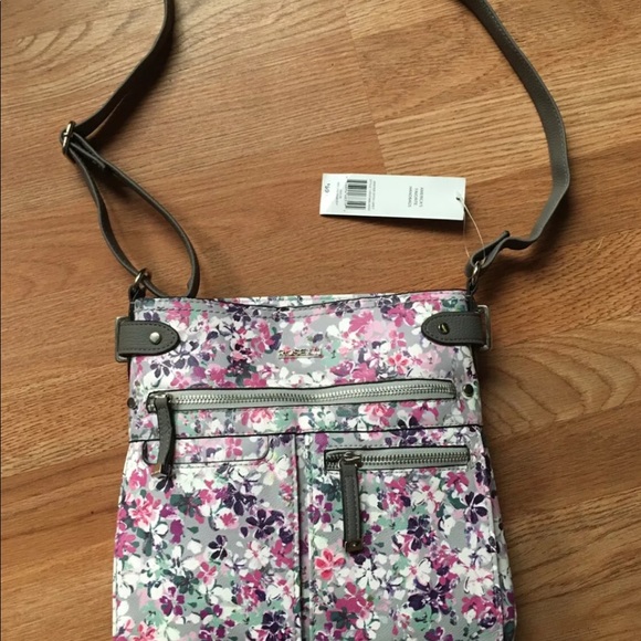 Rosetti Bags Rosetti Floral Crossbody Bag Purse Multi Pockets